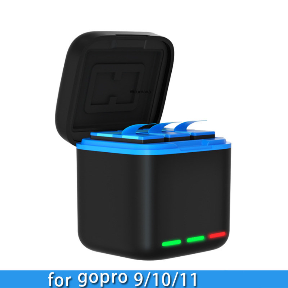Gopro Action Camera Hero 11 Black - Cargador de batería Universal para GoPro