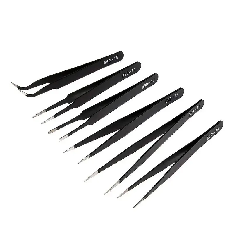 Electronics Repair Tools - Nuevo juego de pinzas largas de