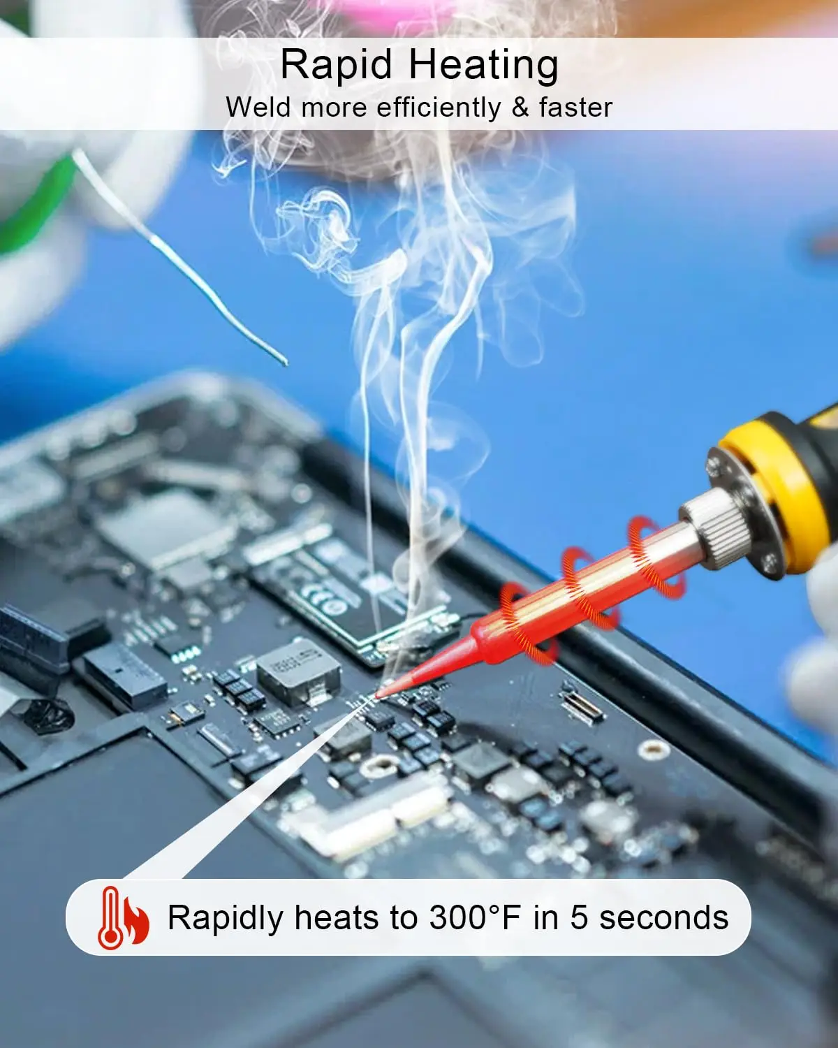 Kit de soldador portátil Compa - Elektronik Repair reseña y precio