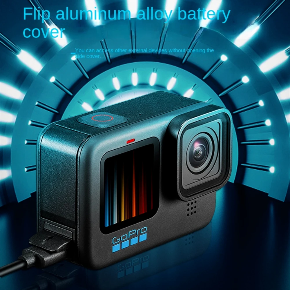Tapa de batería abatible para  - Gopro Action Camera Hero 11 Black reseña y precio
