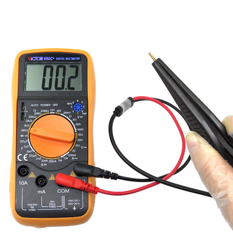 Cleqee-multímetro de component - Smd Tweezer Set reseña y precio