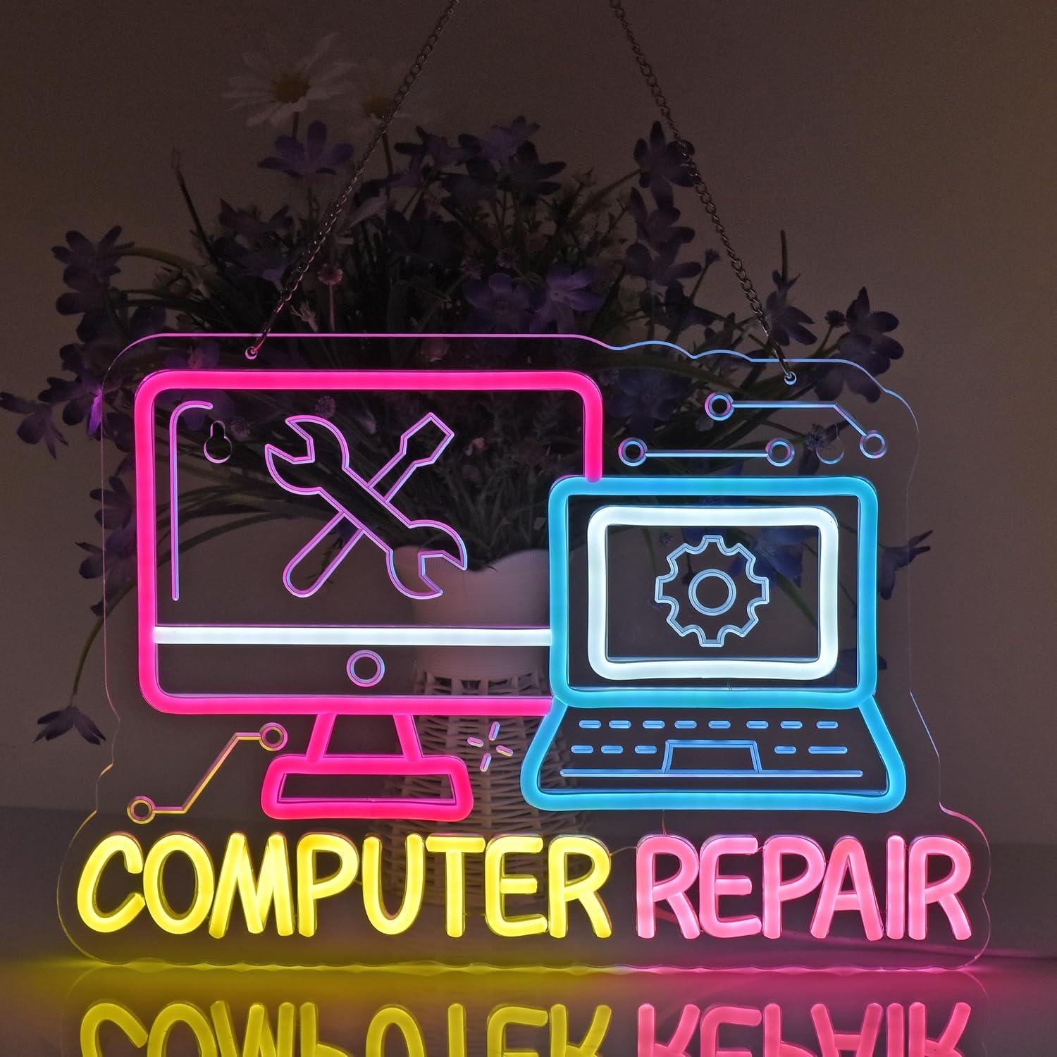 Letrero de Neón para Reparació - Electronics Repair Store reseña y precio