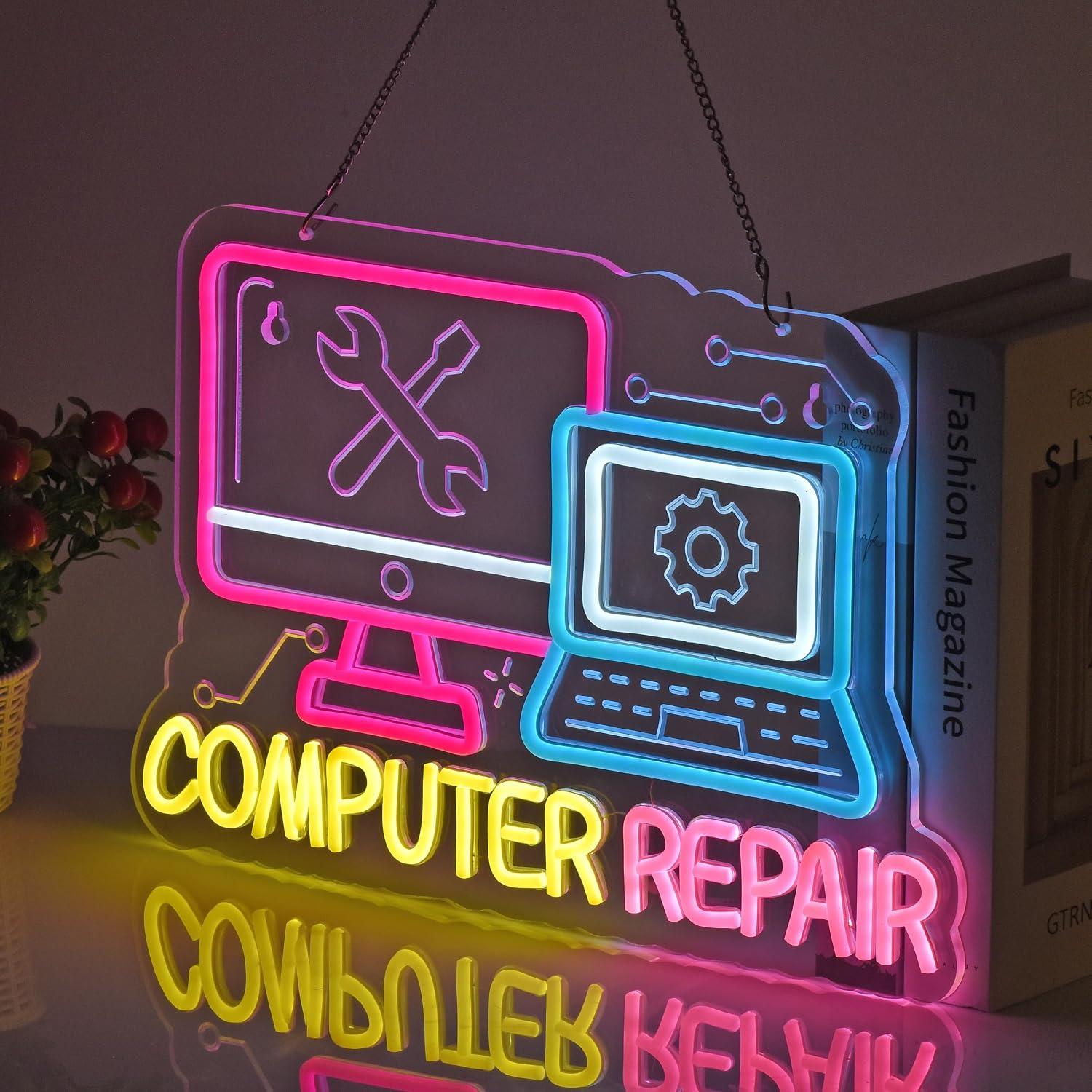 Letrero de Neón para Reparació - Electronics Repair Store reseña y precio