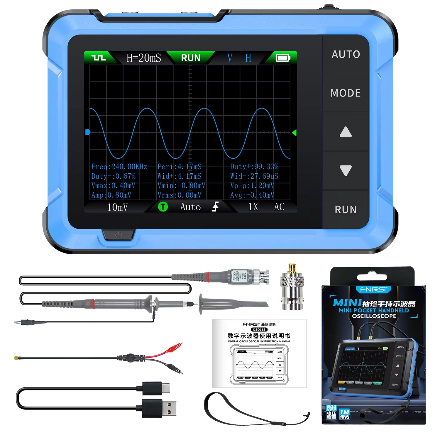 Osciloscopio Digital Portátil  - Electronics Repair Tools reseña y precio