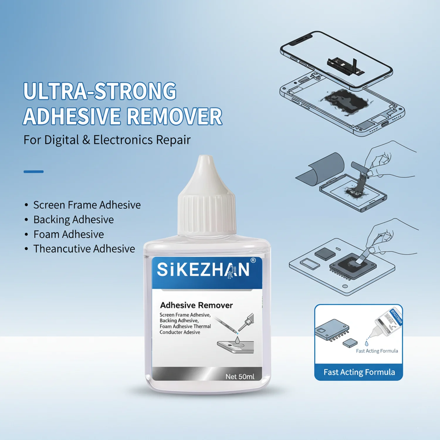 Líquido de limpieza universal  - Electronics Repair Tools reseña y precio