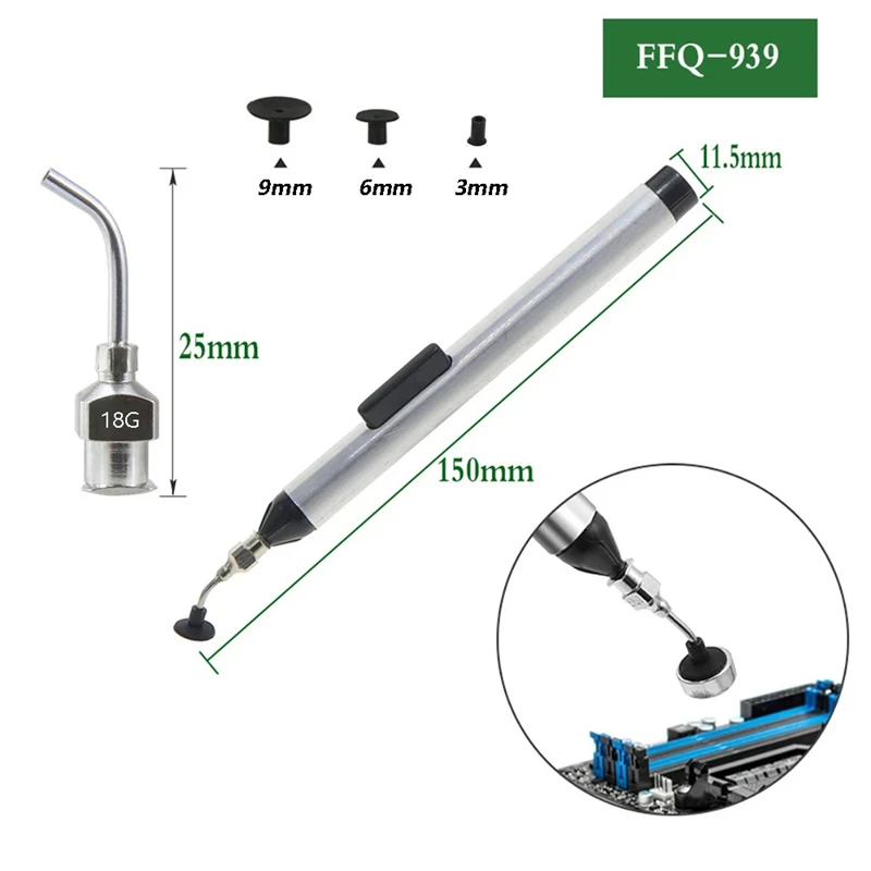 Kit de pluma de succión al vac - Smd Tweezer Set reseña y precio