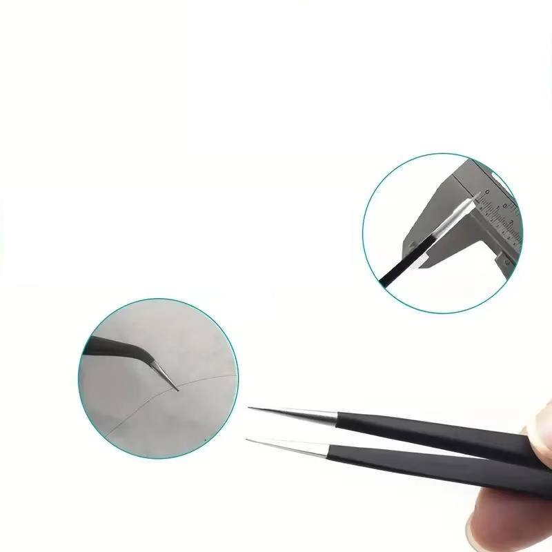 Nuevo juego de pinzas largas d - Electronics Repair Tools reseña y precio
